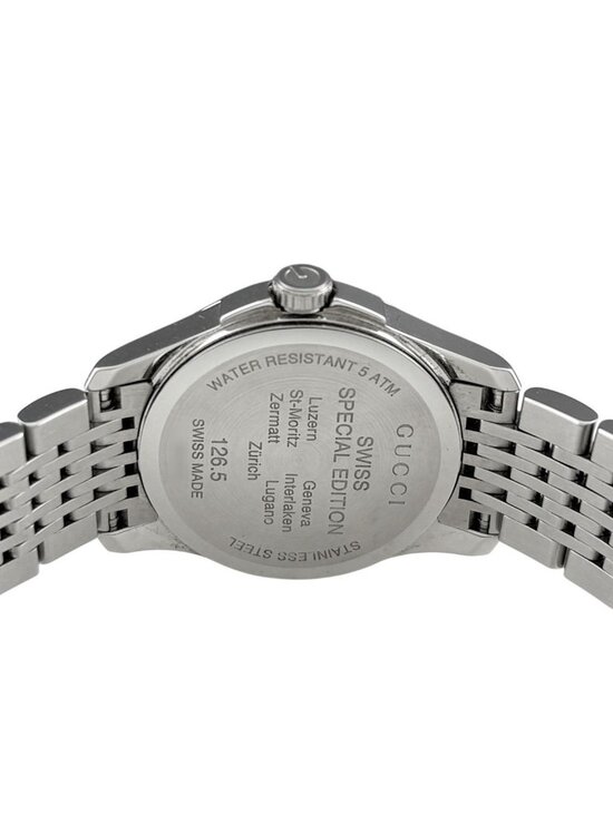 Gucci Timeless 126.5 Watch SS Quartz White main image 5
